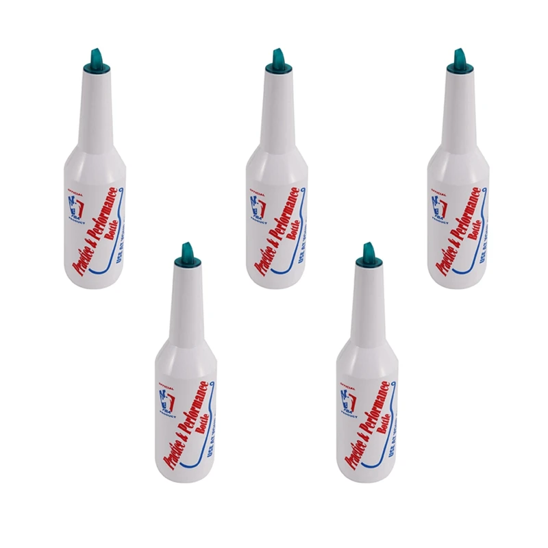 5X Flair Bartender Pratica Bar Pub Bottiglia Vino Cocktail Shaker-Bianco