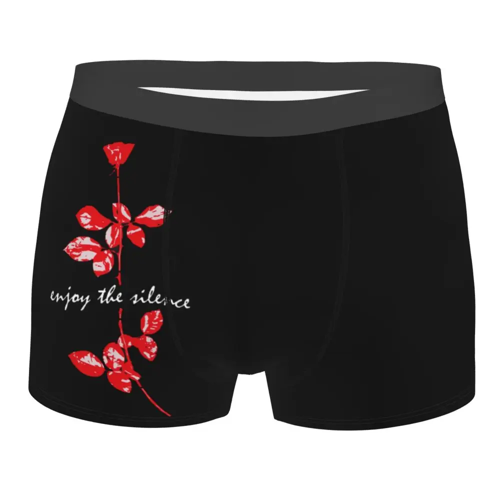 Custom Electronic Rock Depeche Cool Mode Boxers Shorts Men Briefs Underwear Cool Underpants