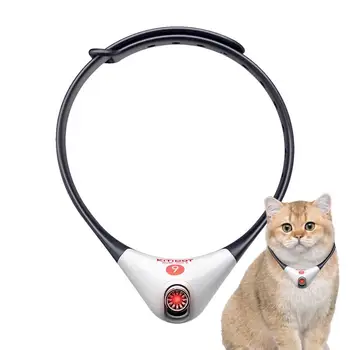 Wearable Electronic Collar Wearable Toy For Cats And Dogs Soft Training Chaser Interactive Toy Electric Smart Amusing Collar For 1
