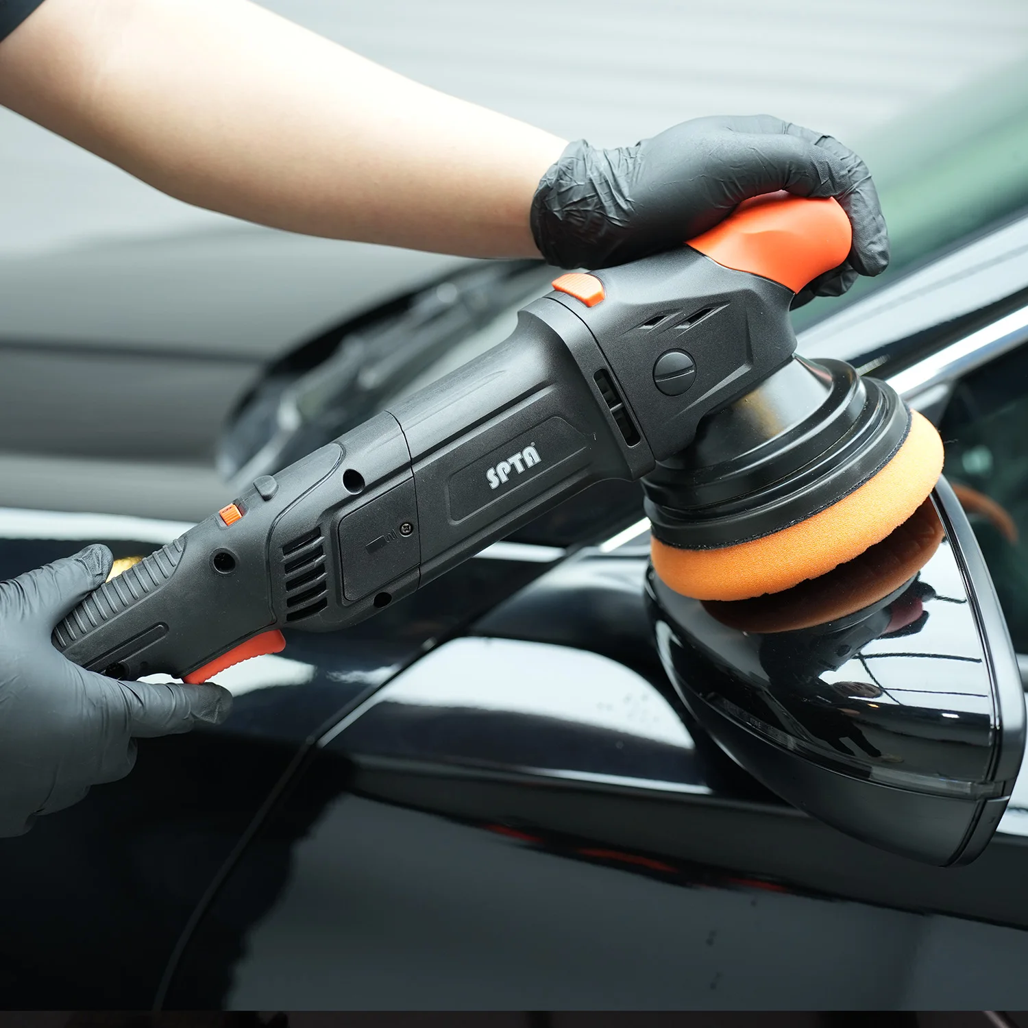 SPTA New Model CP503 1100W Orbit 8mm Forced Dual Action Polisher 5"(125mm) / 6"(150mm) Polishing Machine