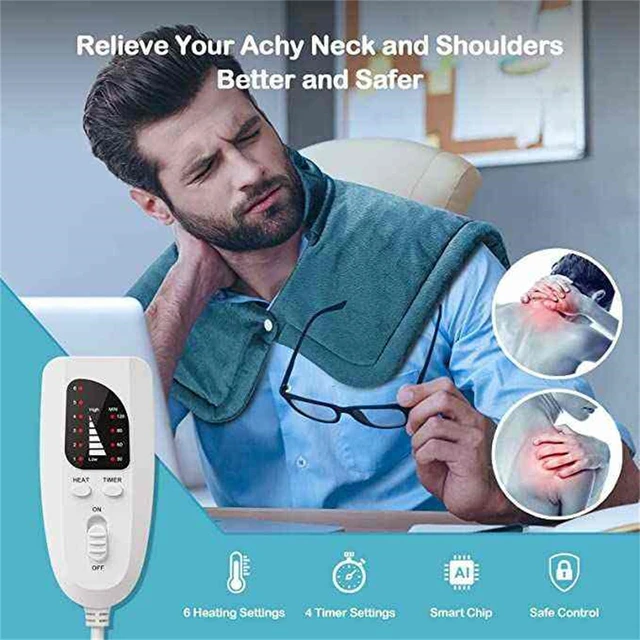 Electric Therapy Heating Pad 10 Level Electric Blanket for Abdomen