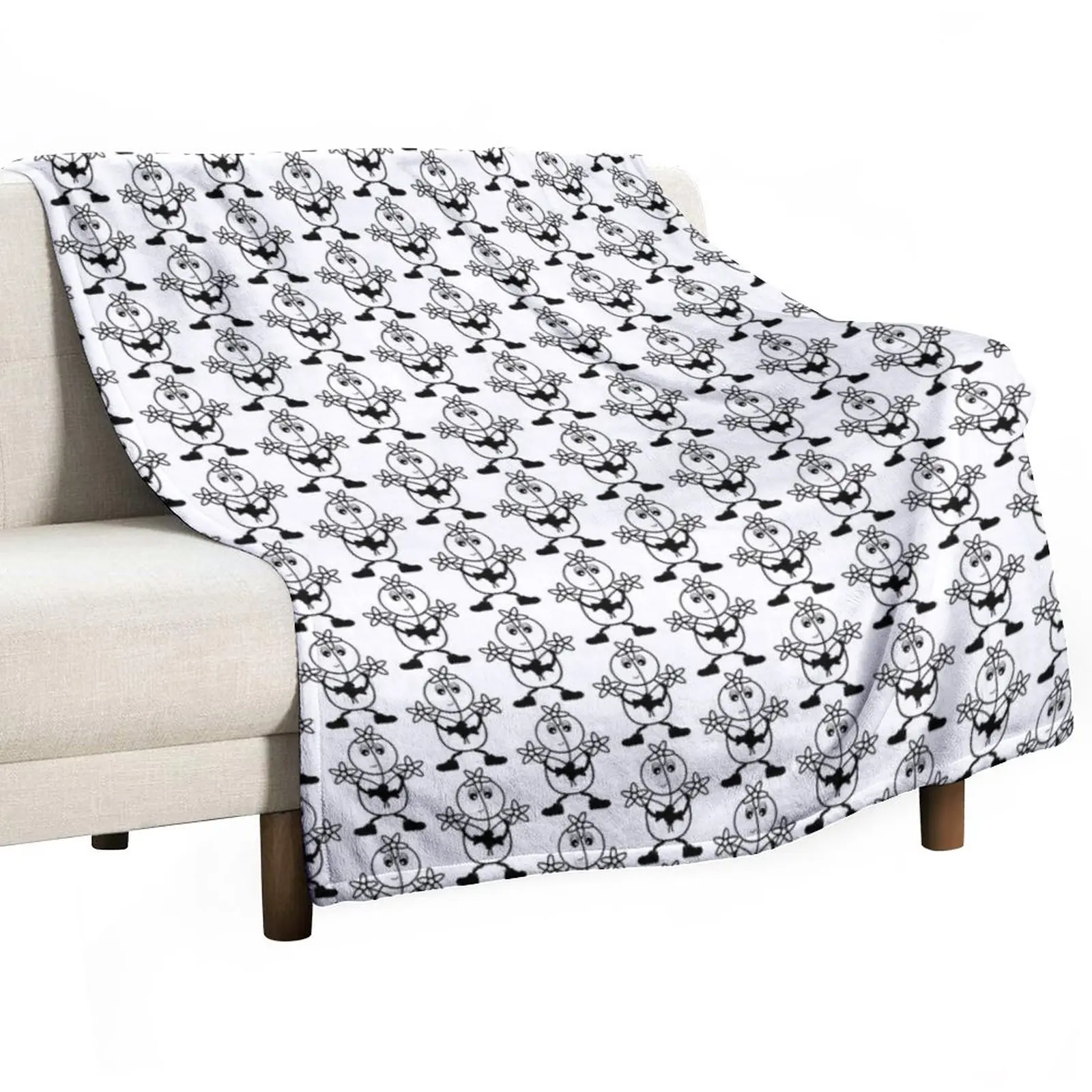 

New Baby stickman Throw Blanket Loose Blanket Beach Blanket