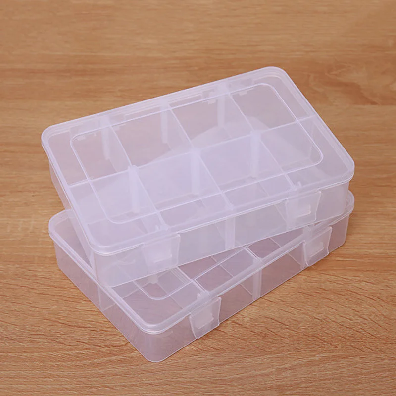 Storage Box Toys Organizer Practical Toolbox Plastic Container Box Tools Case Screw Sewing Component Jewelry PP Boxes