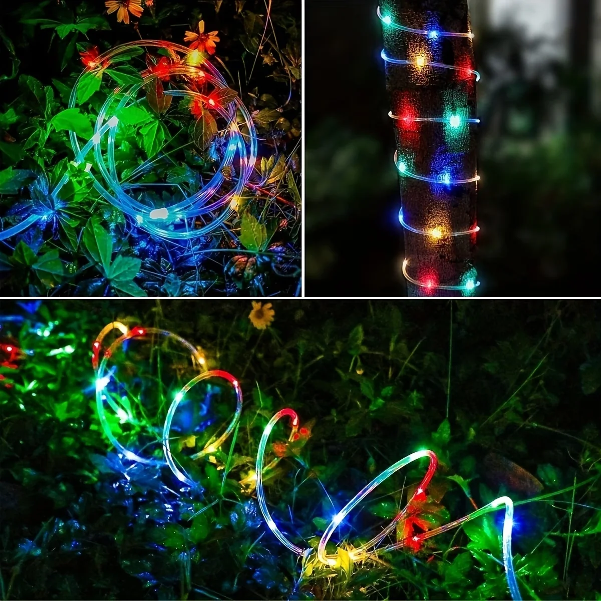 Solar LED Tube String Light 6