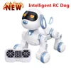 Remote Control Intelligent Robot Dog Education Touch Interactive Storytelling Stunt Robot Dog With Led Lights Smart Toy 1