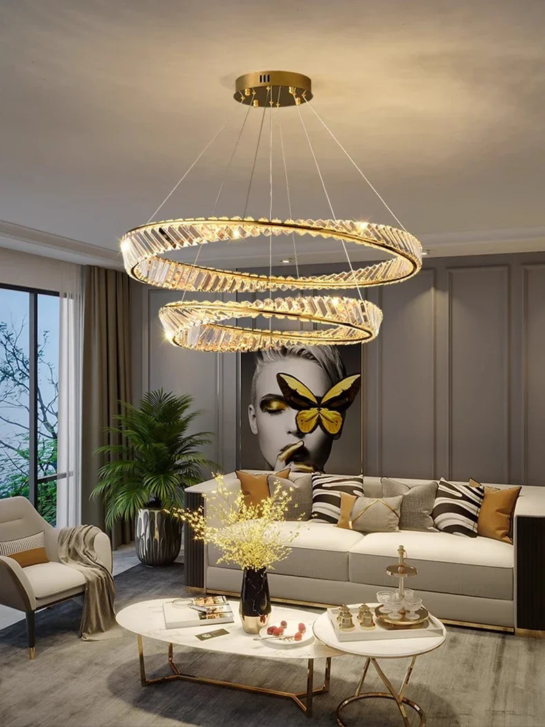 Description Picture 2 of itemModern Home Decoration Crystal Chandelier, Living Room Pendant Lamp,Dining Room Pendant Lights, Interior Lighting