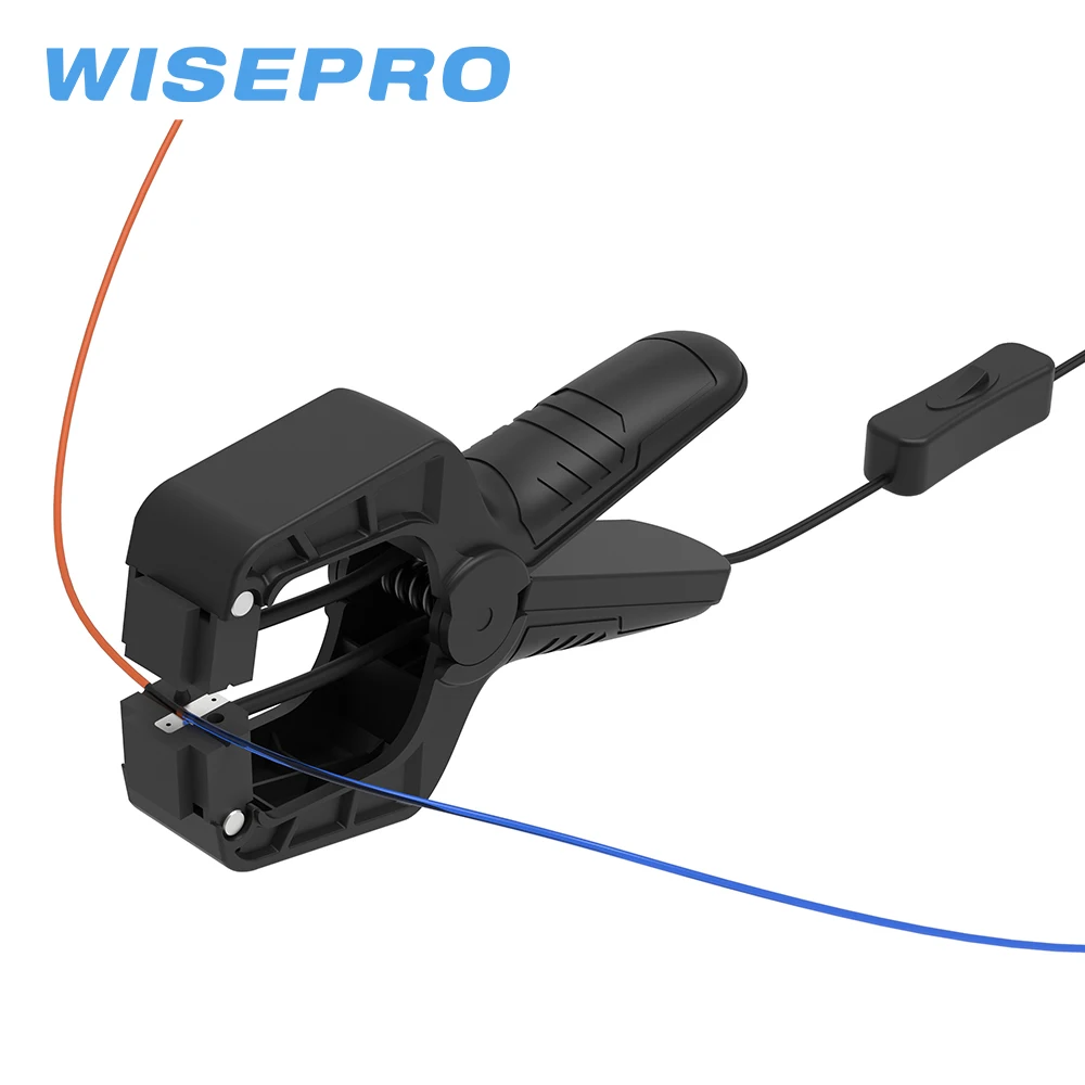 WISEPRO Filament Welder Splicer Connector Suitable for 3D Printer Filament 1.75mm PLA/ABS/TPU/PA Material 1 75mm filament connector easy operate filament welder filament splicer for 3d printer filament joiner for abs petg