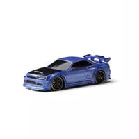Mini 1:76 Full Scale Control Desktop Micro Drift Remote Control Rear Drive Car Cool Lights Children's Toys Drift Racing Car 1