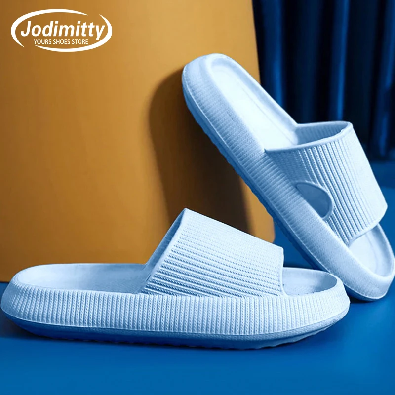 Beach Slippers Flip Flops Thick Bottom Cloud Men Women