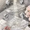 Shower Room Suction Cup Bathroom Storage Shelf Basket Home Storage Organizer Shelf Decorative Easy Install Dropshipping 1