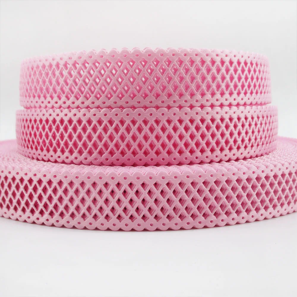 20yards/lot 7/8" 22MM Plain Hollow Mesh Grid Lace Ribbon Tape DIY Handmade Materials Wedding Decoration Gift Wrap,20Yc19606