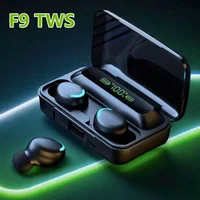 Bluetooth Headphones 9D Stereo High Bass Sport Earphones Handfree Touch Control Tws Wireless Earbuds Waterproof Headset 1