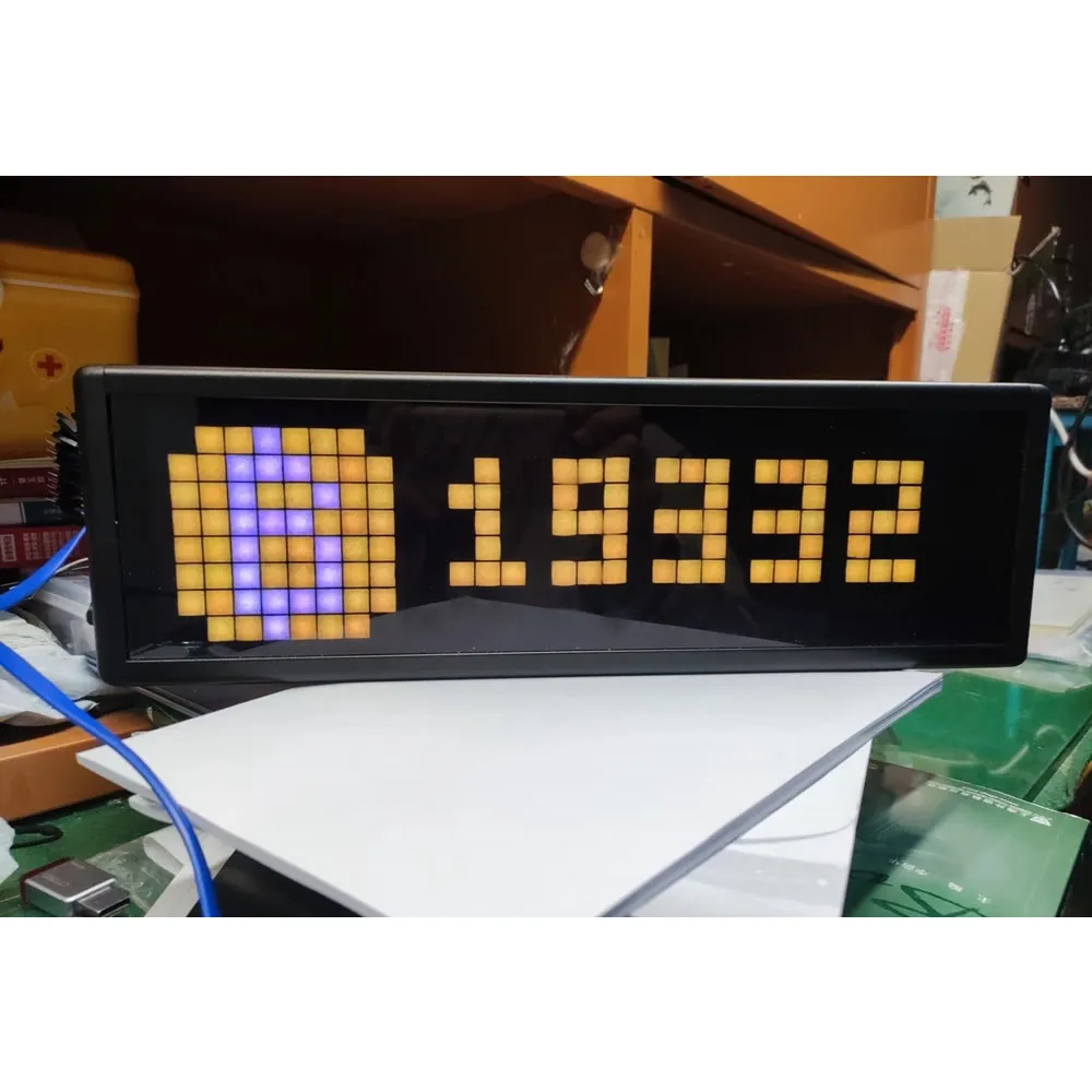 비트코인 디지털 통화 시장 디스플레이, 암호화폐 실시간 가격 디스플레이, 데스크톱 장식, 와이파이 연결, BTC ETH DOGE FIL  - AliExpress