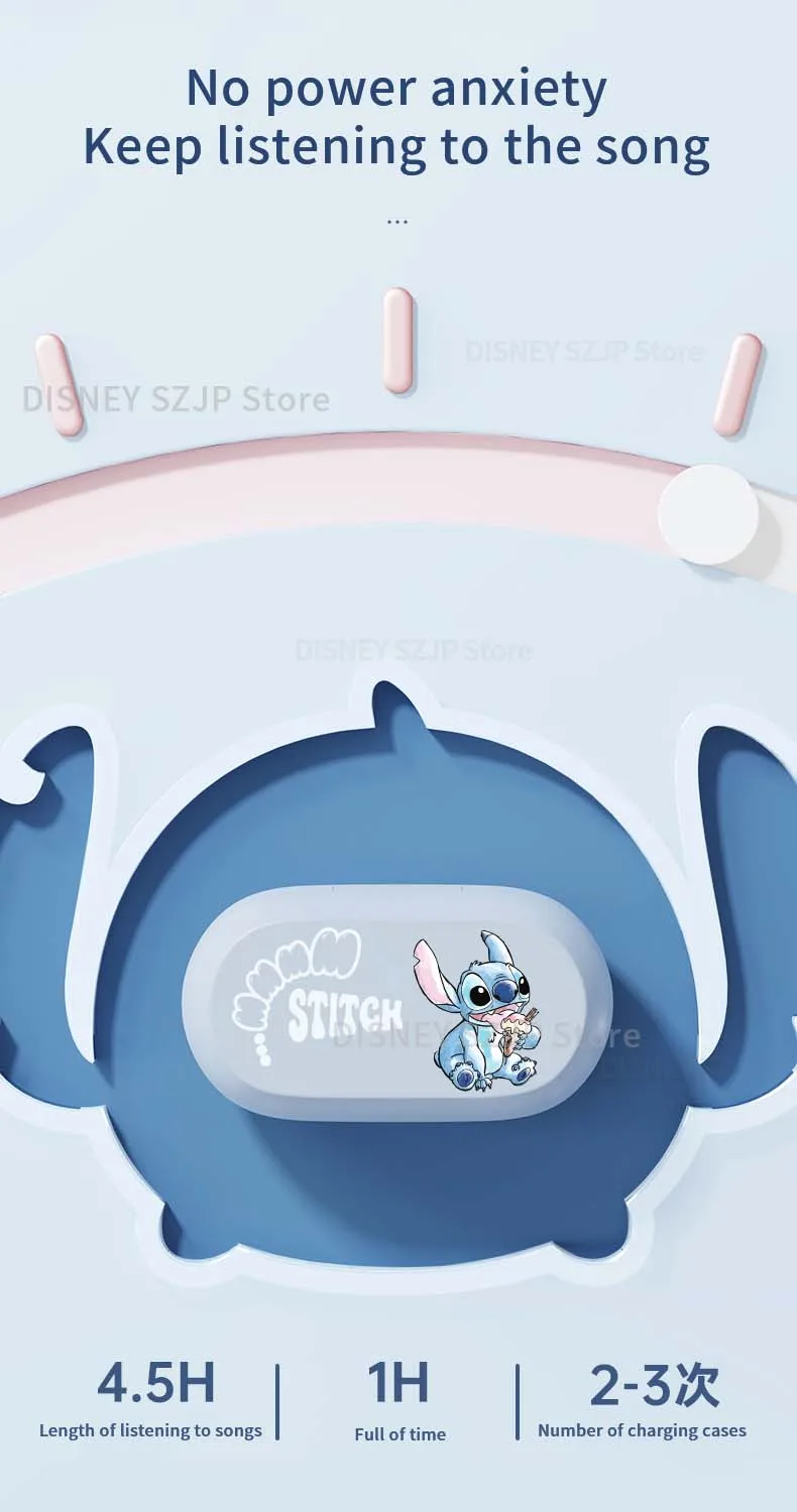 Disney Lilo e Stitch Angel 5.3 Fones