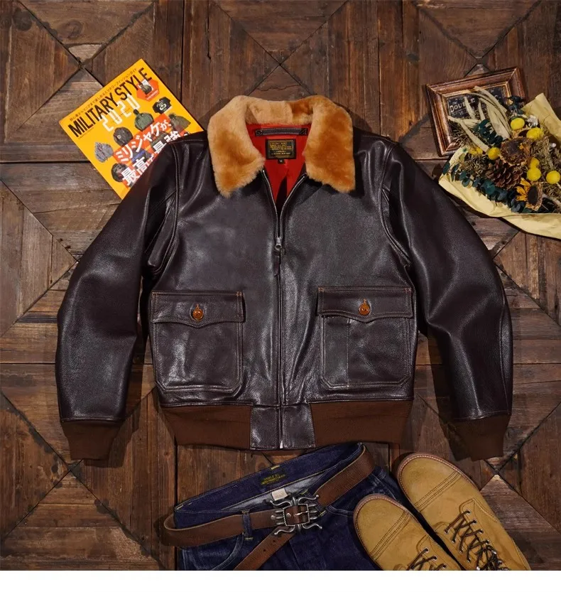 RealMacoys リアルマッコイズ M422A ゴートレザー G-1 TYPE G-1 REAL McCOY MFG. CO. / 55J14 – The Real McCoy's