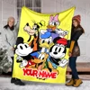 (Memo U Name) Mickey Mouse and Friends Printed Blanket Can Be Custom with Name, Soft and Warm, Suitable for Home, Office, Car 2