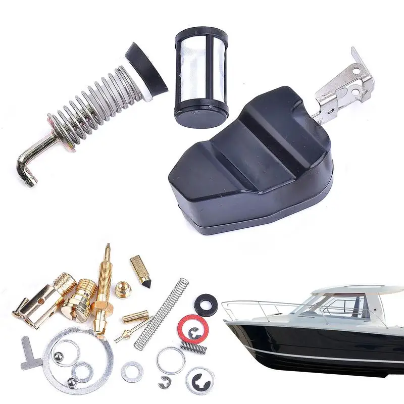 

Carburetor Carb Repair Rebuild Kit Carburetor Carb Gasket Replacement Compatible With MercruiserMercury Marine3.0L 4.3L 5.0L
