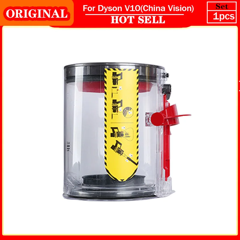 Per Dyson V10 Dust Bin Accessori Originali Cyclone Dust Collector Robot Aspirapolvere Filtro Benna Testa Motore Sostituire Parti