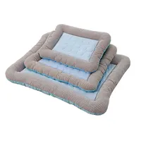Cooling Pad Bed for Dogs Cats Puppy Kitten Cool Mat Pet Blanket Ice Silk Material Soft for Summer Sleeping Pink Blue Breathable 3