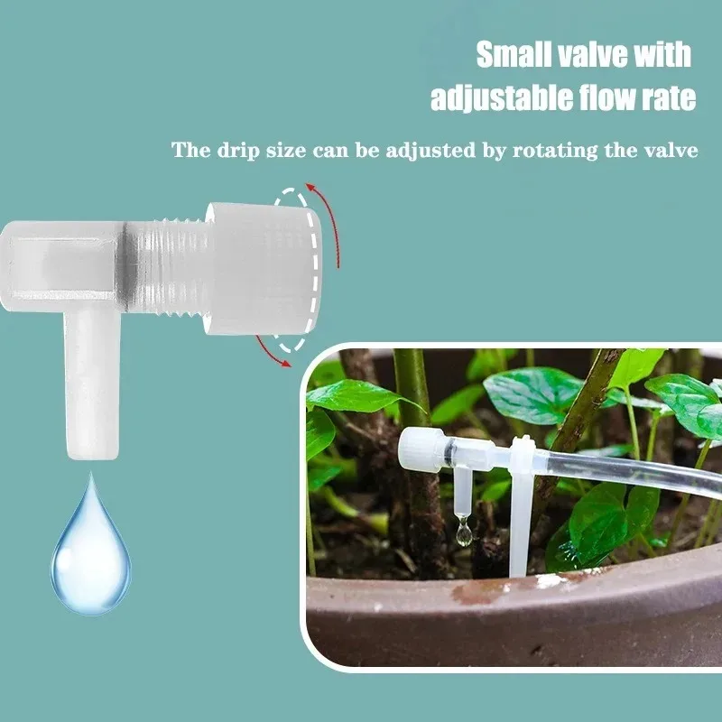 Solar Powered Automatic Drip Irrigation Kit System, DIY Self Watering Device for Garden, Patio, Greenhouse & Potted Plants - 2