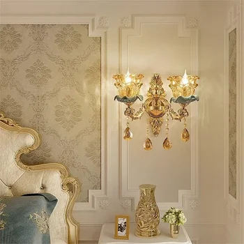 Luxury Crystal Wall Lamp 1