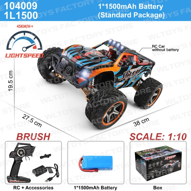 Wltoy モンスタートラックNo.104009 www.ijdtogo.org