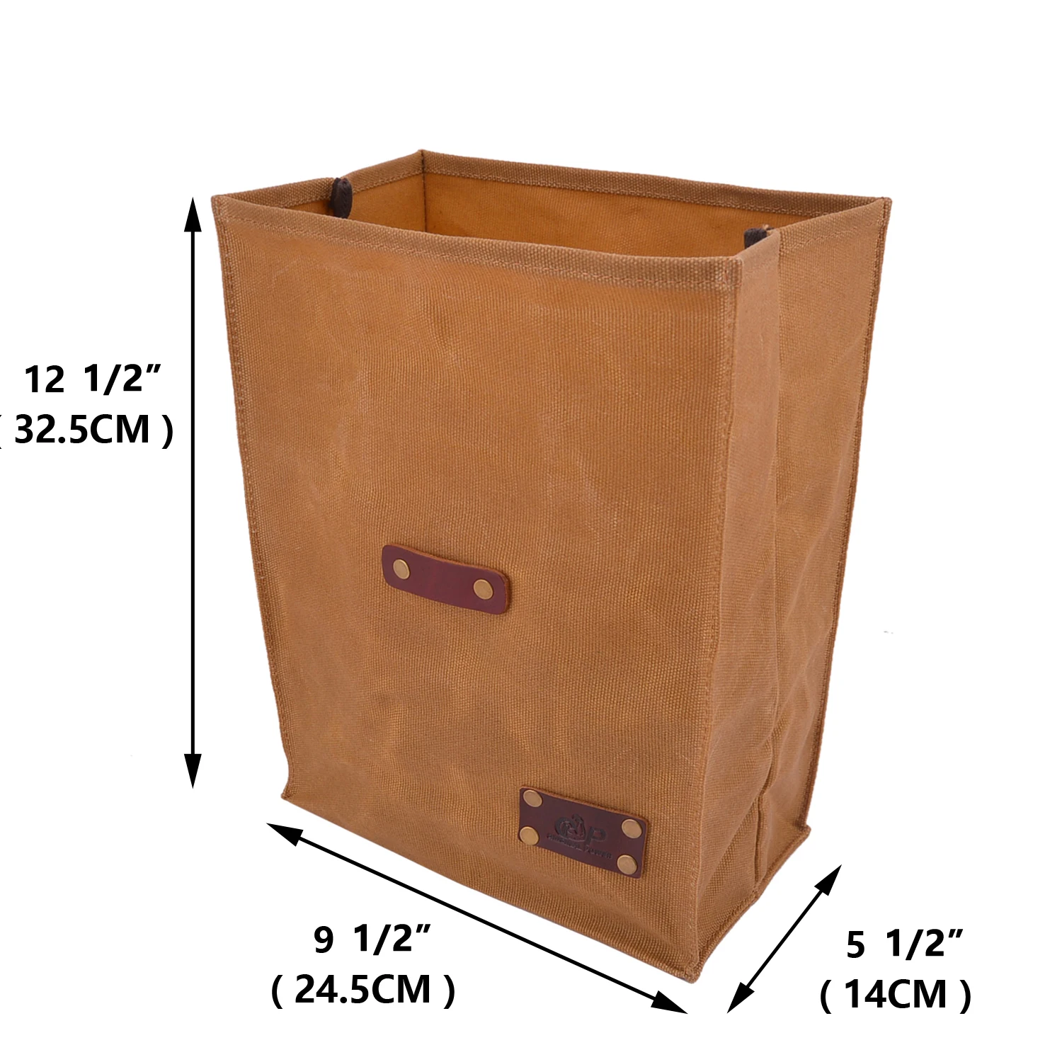Waxed Canvas Leather Lunch Bag Plastic-Free Waterproof Lunch Box Handbag Dinner Bento Pouch Work School Food Storage Bags lunch bag lunch cooler bag