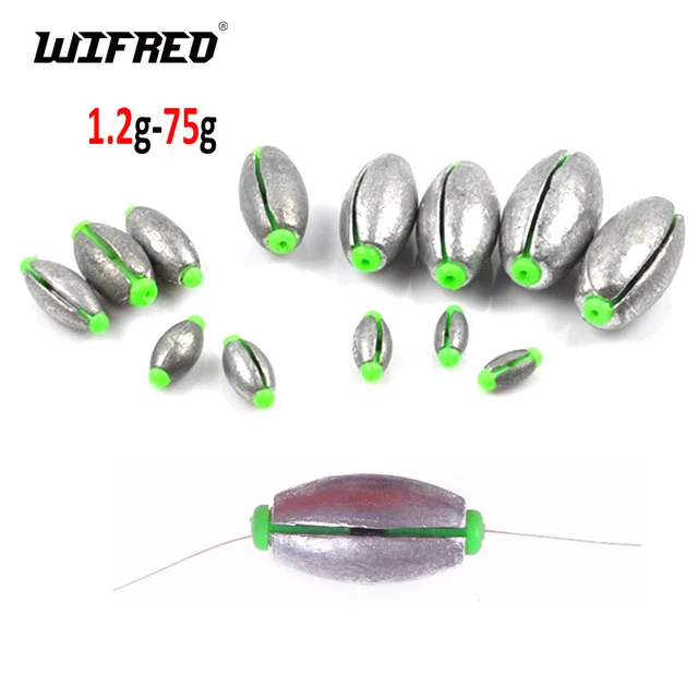 All Sizes Weight Adjustable Weight Sinkers for Fishing 1.2g to 75g Popular  Fishing Accessories