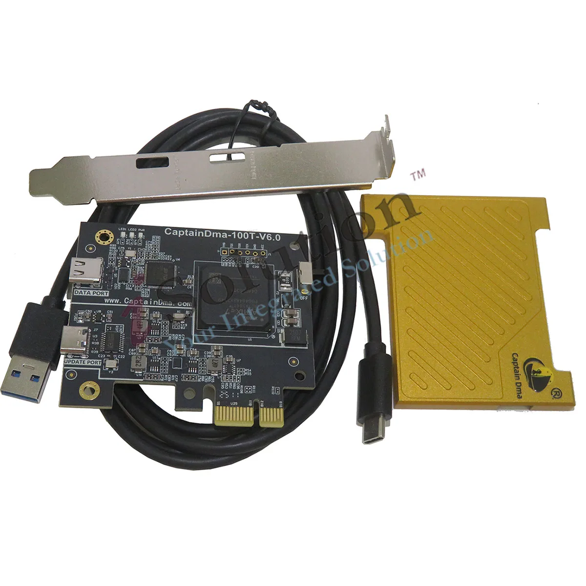 Thunderbolt DMAボード FPGA 100T Thunderbolt DMAボード FPGA 100T CapDMA 100T-7th Factory