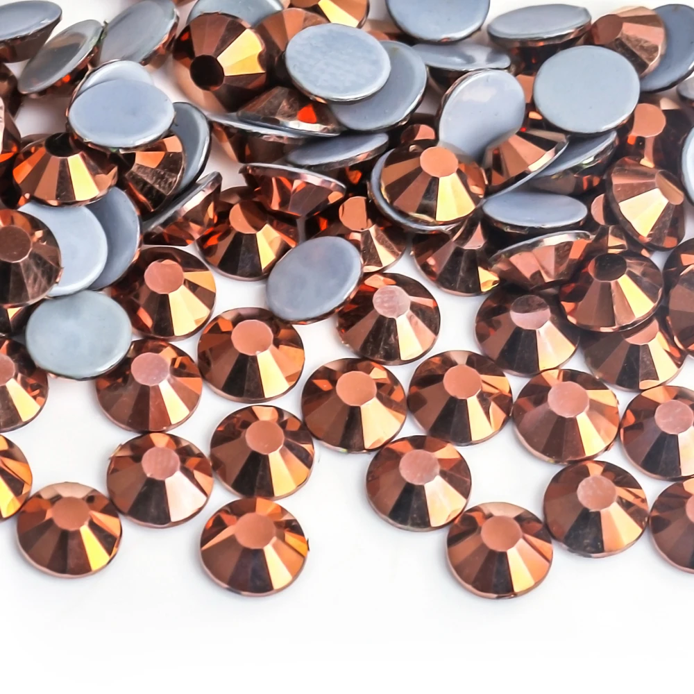 Neues roségold SS6-SS30 hoher qualität besser dmc стразы hot fix strass hotfix strass eisen auf strass für kleidung f0001 – Detail 1