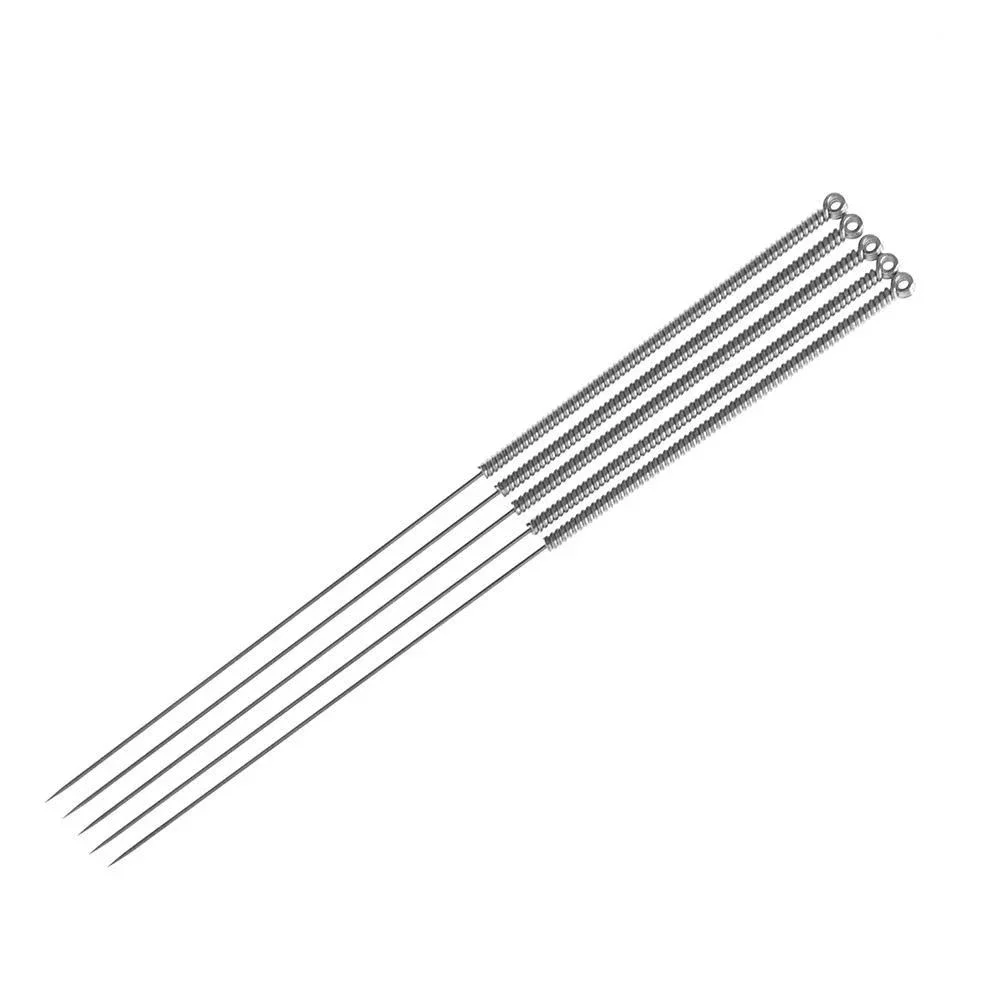 Stainless Steel Precision Nozzle Cleaning Needles Set - 10pcs