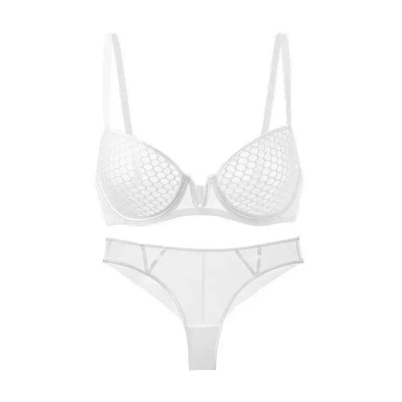Ensemble de soutien-gorge minimisant ultra-fin style été pour femmes à forte poitrine, avec armatures souples, soutien latéral et anti-affaissement, lingerie quotidienne