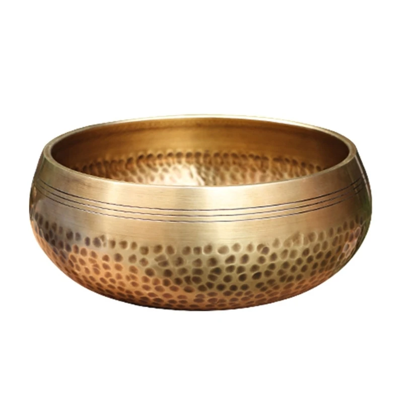 Tibetan Singing Bowl Set Meditation Sound Bowl with   Cushion Handcraft Buddhist Bowl for chakra Mindfulness 3