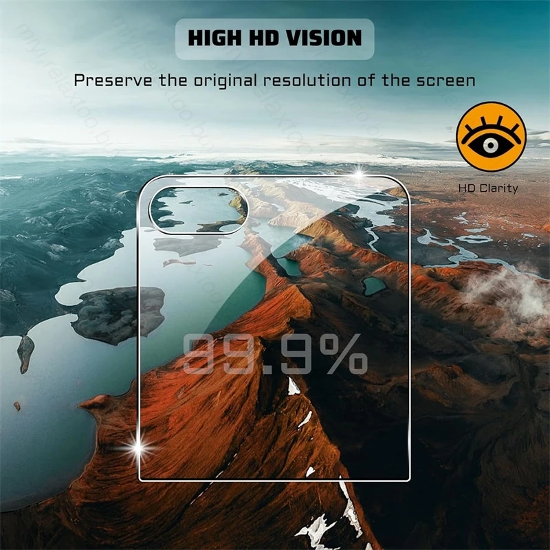 Premium 6-in-1 Tempered Glass Screen and Camera Protector Set