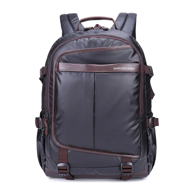 

leather Waterproof Oxford Swiss Backpack Men 17 Inch Laptop backpacks Travel Female Vintage School Bags Casual bagpack mochila
