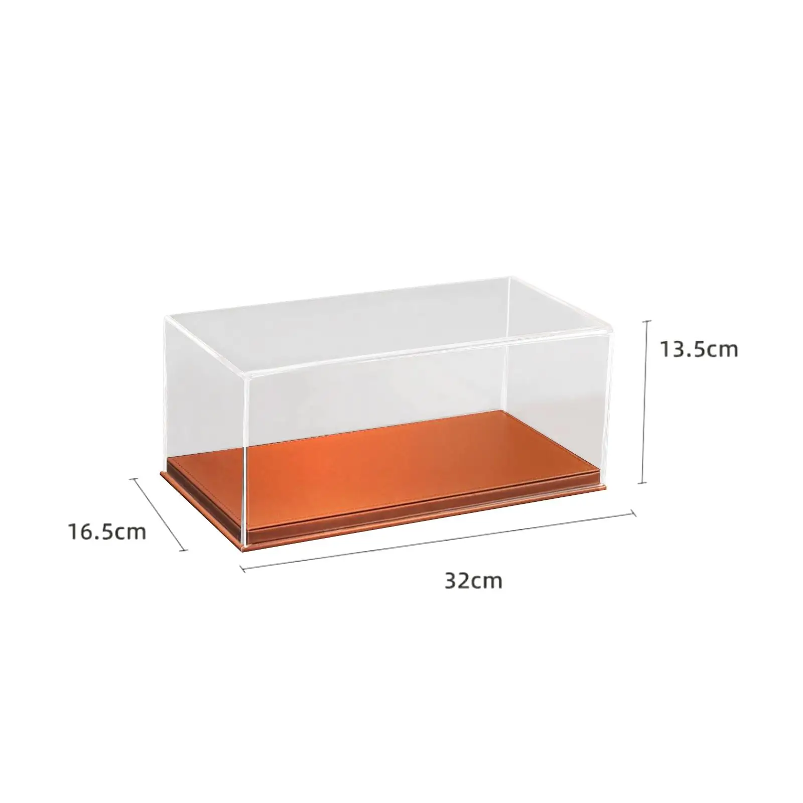 Acrylic Clear Display Case for 1:64 Scale Model Cars Display Stand