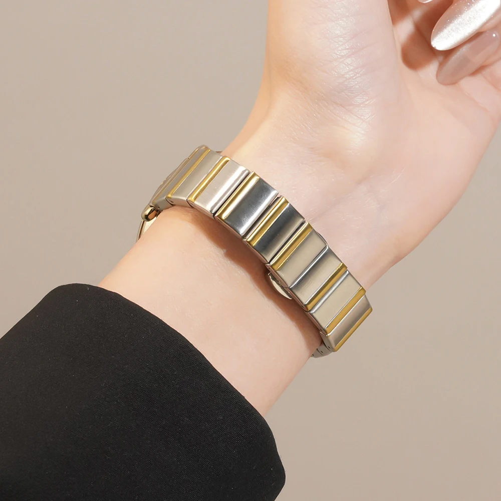 Elegant Metal Watch Band 18mm for Huawei GT Series 41mm