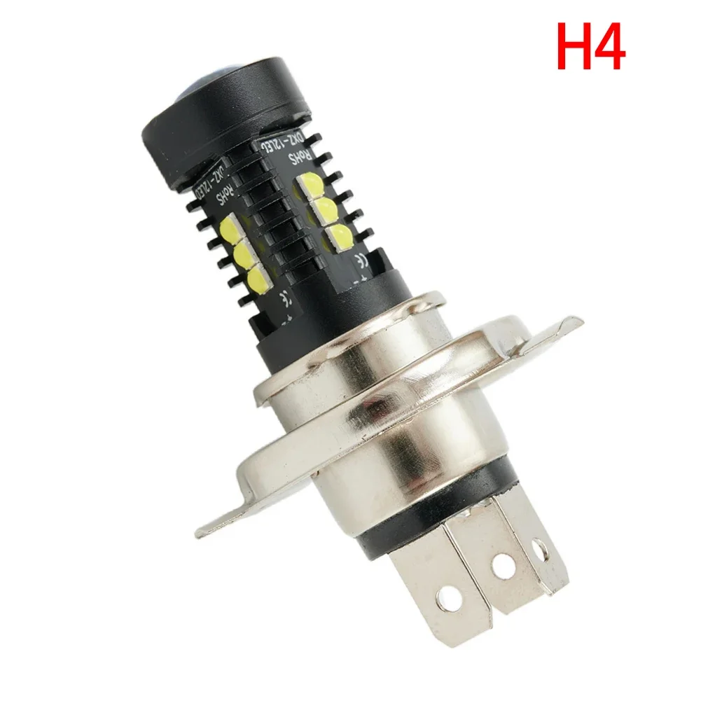 실용적인 유용한 자동차 조명, 9003 전구 변환, DC 12V-24V H4, 퓨어 화이트 교체, 하이/로우 빔, 내구성, 1 개