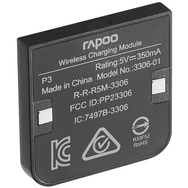 Módulo de Carregamento sem Fio Rapoo p3 Suporta Protocolo de Carregamento sem Fio qi Vt9pro Mt760 Série Vt0 - Imagem 6