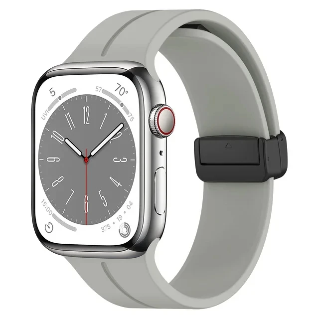 Magnetic Buckle Silicone Strap