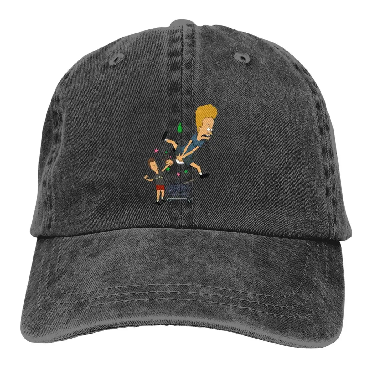 

Beavis and Butthead Funny Sarcastic Cartoon Multicolor Hat Peaked Women's Cap Bunghole Personalized Visor Protection Hats