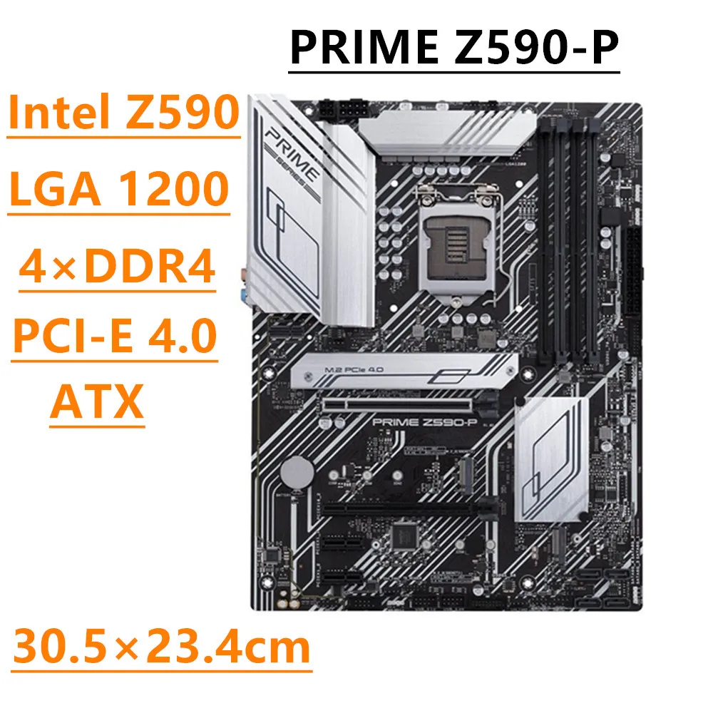PRIME Z590-P マザーボード LGA 1200 DDR4 128GB ATX インテル Z590