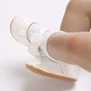 Adorable Baby Girls Bowknot Decor Soft Sole Flats Shoes with Non-Slip Bottoms for First Steps in Summer Princess Style 1