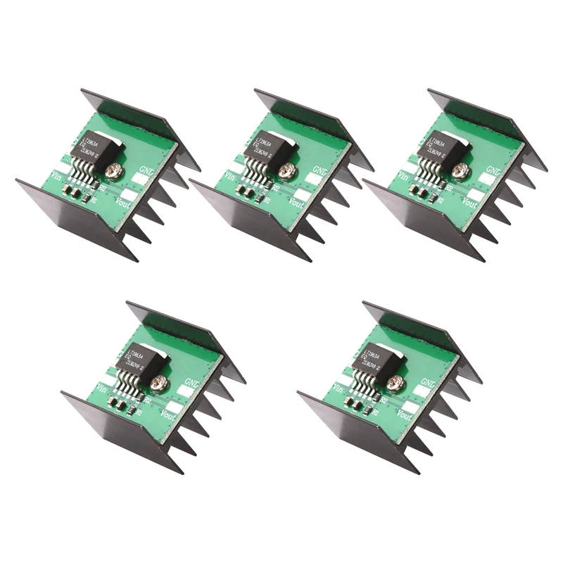 

5PCS Ultra Low Noise Power Module LT1963 Power Board / 5V Power Module