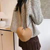 Heart Shape High Quality Trend PU Zipper Women's Shoulder Bags on Sale 2025 Sewing Thread Versatile Commuting New Crossbody Bags 3