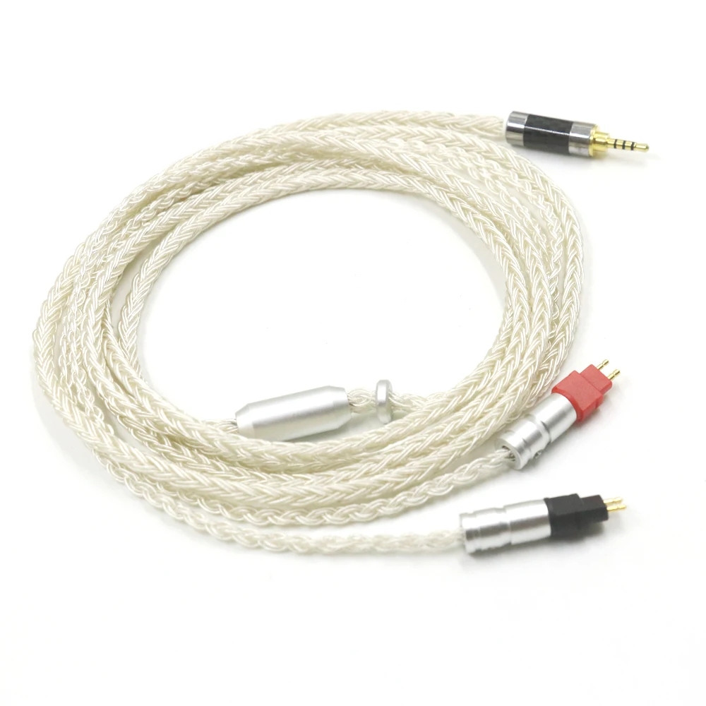 Cabo de Fone de Ouvido Banhado a Prata 35 mm 25 mm Xlr 4.4 16 Core para Sennheiser hd xx x Hd580 Hd600 Hd650 Hd25 Hd545 Hd565 Hd535 Hd660s - Image 6
