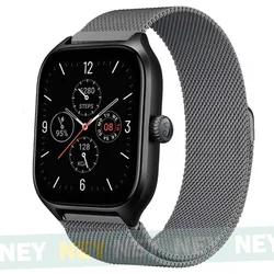 Elegant Milanese Metal Bracelet Strap - 20mm/22mm - 22mm watch band (Gun 20)