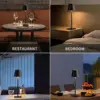 LED Desk Lamp Bar Restaurant Ambiance Wireless Table Lamps Study Office Light Waterproof Touch Lamp with USB Charging 4