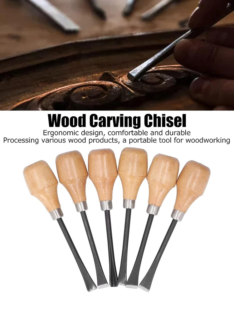 Wood Carving Tools Professional Woodworking Graver Chisel Kit Gouges Basic Detailed Carving Woodworkers