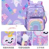 New Primary School Backpack Cute Colorful Book Bags for Girls Princess School Bags Waterproof Children Rainbow Series Schoolbags 3